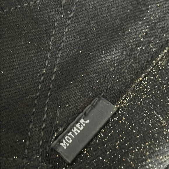 Mother The Looker in All That Glitters is Gold Skinny Jeans - Size 25 - Picture 8 of 12